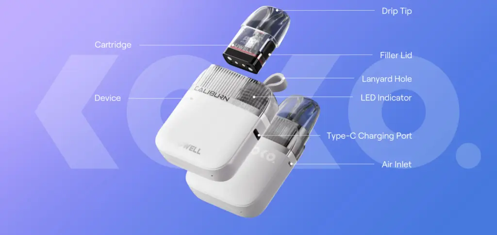 پاد یوول کالیبرن جی ۳ لایت کوکو | Uwell Caliburn G3 Lite KOKO